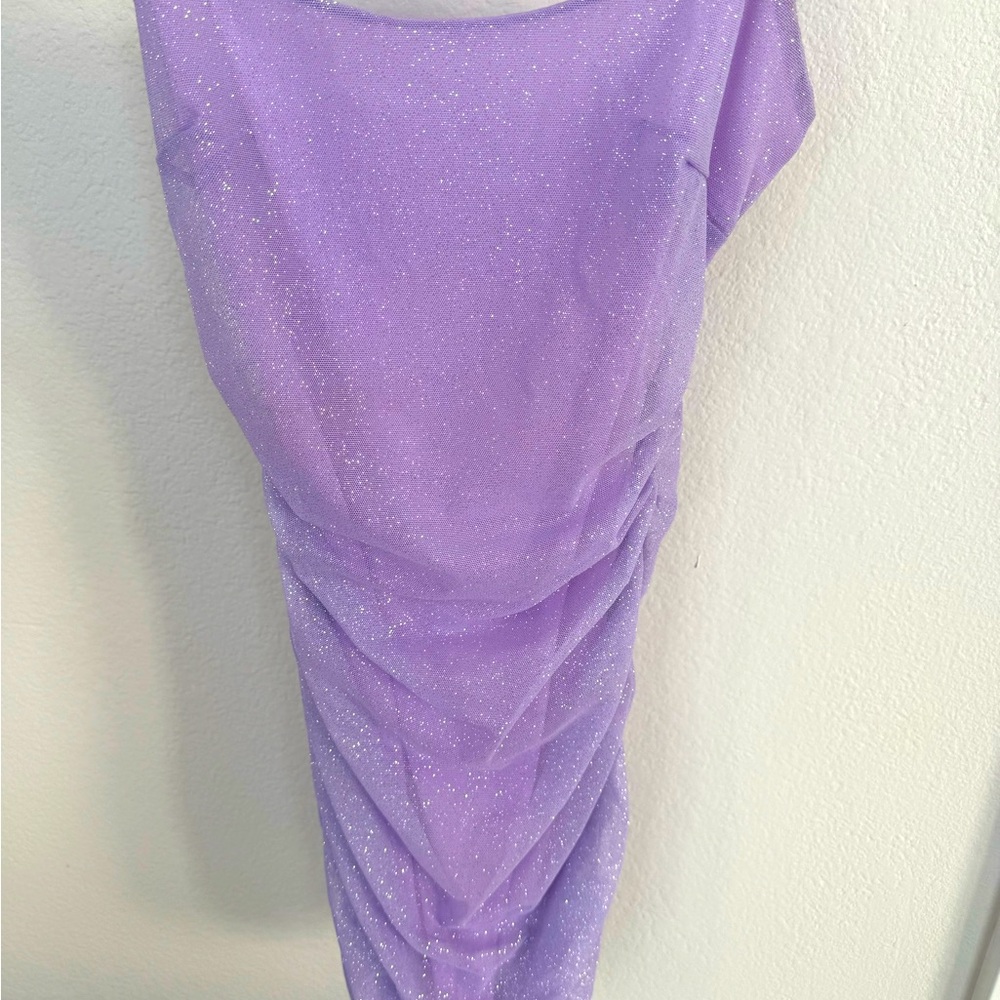 Lavender sparkly dress